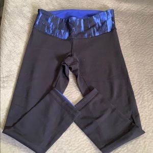 Reversible Lululemon crop leggings